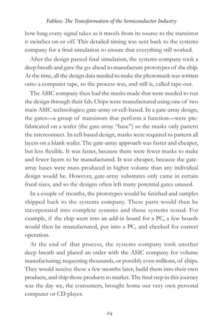 Fabless The Transformation Of The Semiconductor Industry Daniel Nenni | PDF