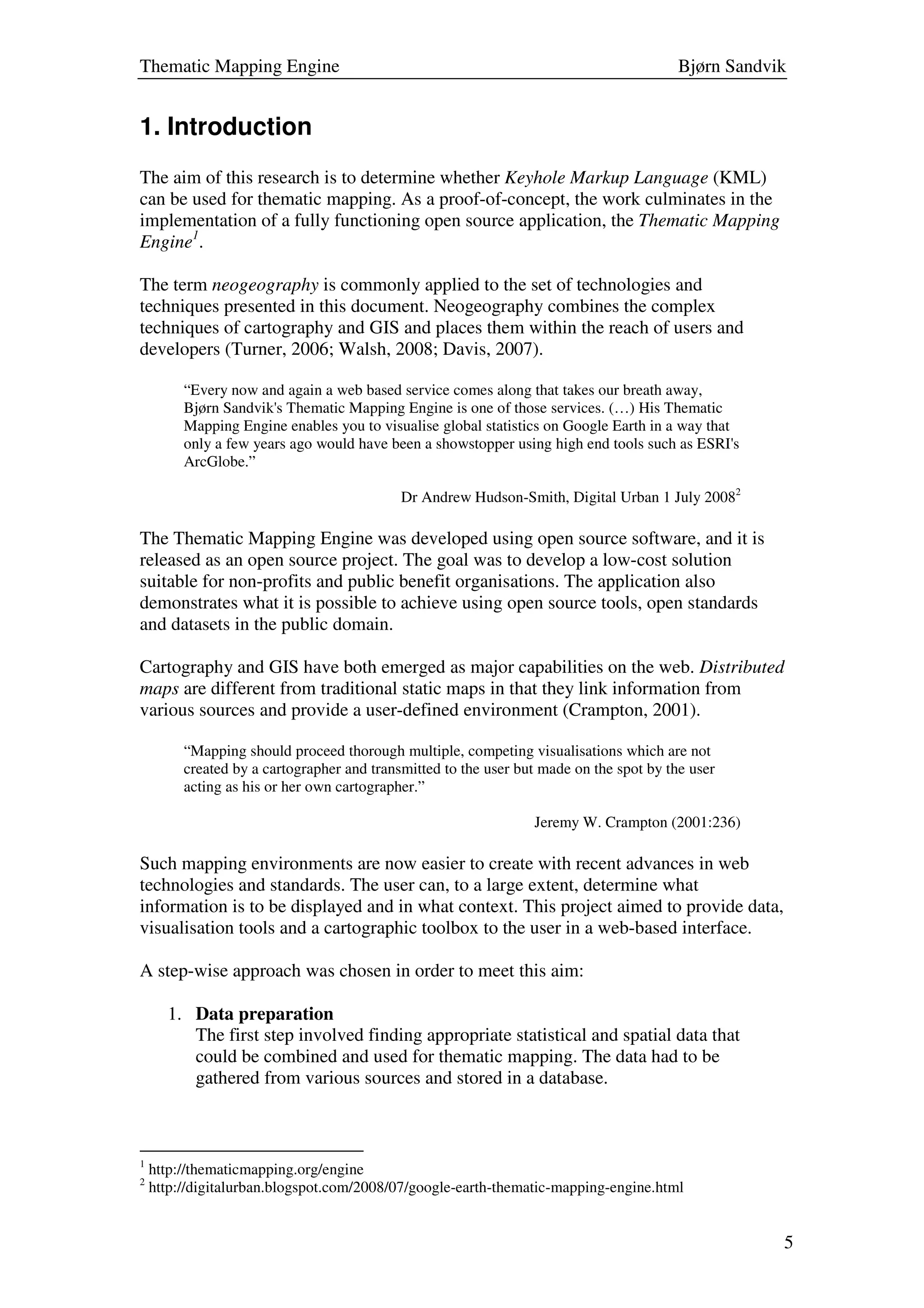 Thematic Mapping Engine Pdf