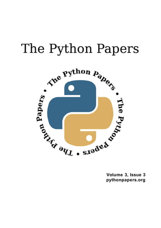 Volume 3, Issue 3
pythonpapers.org
 