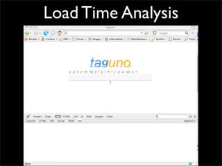 Load Time Analysis
 