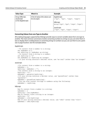 example applescript and javascript scripts acorn 8... indesign_cs3_scripting_tutorial | PDF
