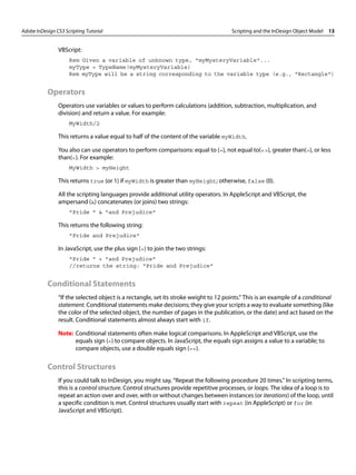 indesign_cs3_scripting_tutorial | PDF