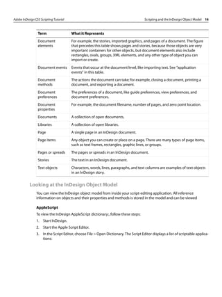 indesign_cs3_scripting_tutorial | PDF