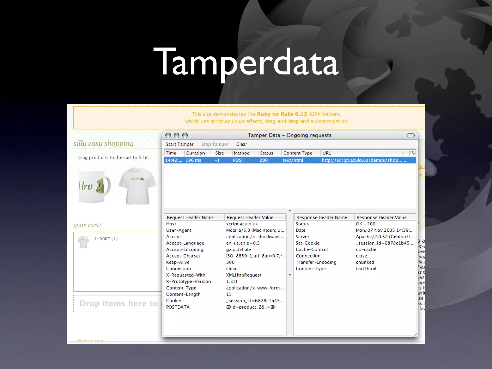 Tamperdata
 