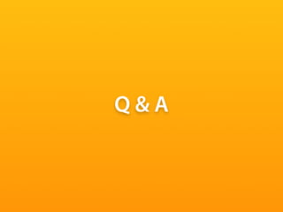 Q&A
 