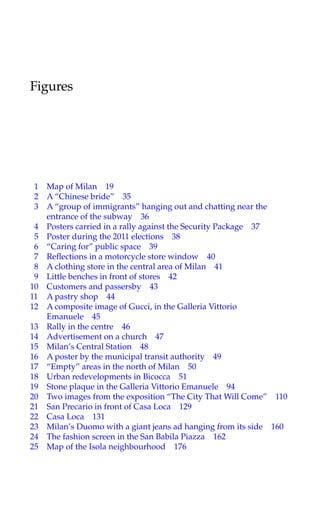 Milanese Encounters Public Space And Vision In Contemporary Urban Italy ...