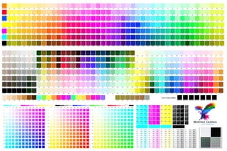 Montage Colour Chart-CMYK