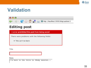 Validation




             33
 