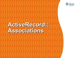 ActiveRecord::
Associations
 