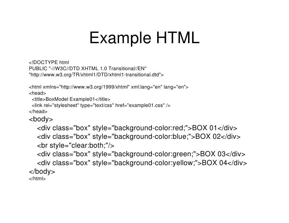 CSS-Tutorial-boxmodel