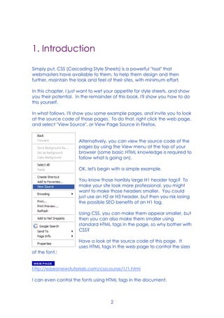 CSS_GUIDE_Intro | PDF
