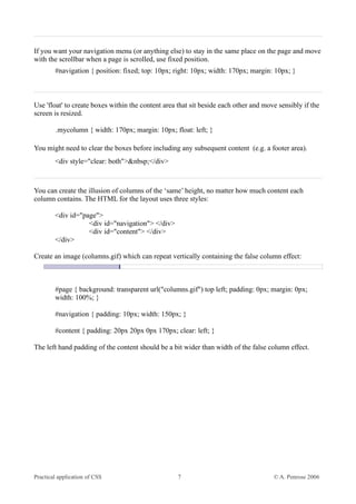 css-tutorial | PDF