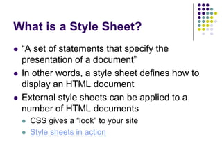 cascadingstylesheets | PPT