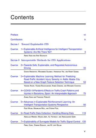 Explainable Artificial Intelligence For Intelligent Transportation ...