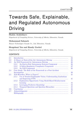 Explainable Artificial Intelligence For Intelligent Transportation ...