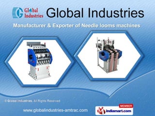 Manufacturer & Exporter of Needle looms machines
 