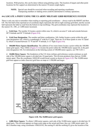 Fm 32526 Map Reading Land Navigation Department Of The Army | PDF