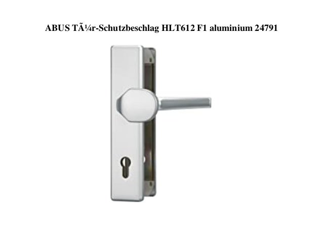 ABUS Tür-Schutzbeschlag HLT612 F1 aluminium 24791
 