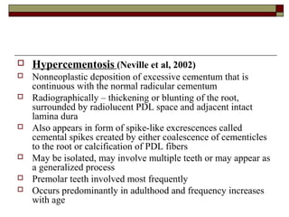 262333569 cementum-in-health-and-disease-ppt | PPT