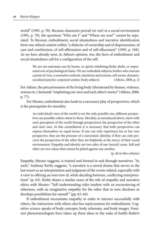 Sepa Psych Rethinking Narrative Identity Persona And Perspective Claudia Holler | PDF