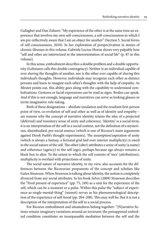 Rethinking Narrative Identity Persona And Perspective Claudia Holler | PDF