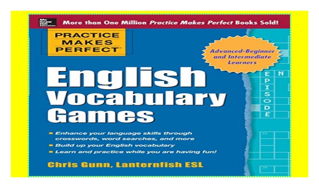 Practice Makes Perfect English Vocabulary Games (Practice Makes Perfect