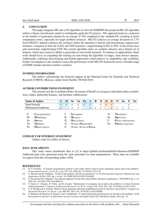 Leveraging machine learning for column generation in the dial-a-ride ...