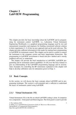 LabVIEW based Automation Guide for Microwave Measurements 1st Edition ...