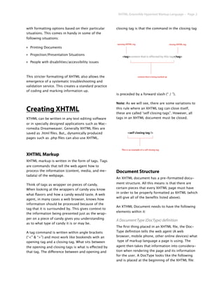 xhtml-documentation | PDF