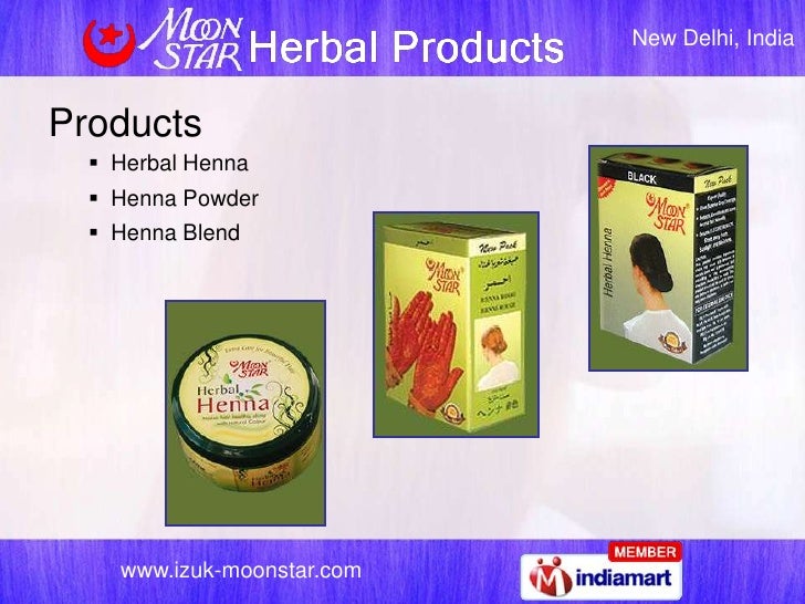 Herbal Henna Izuk Chemical & Herbals New Delhi