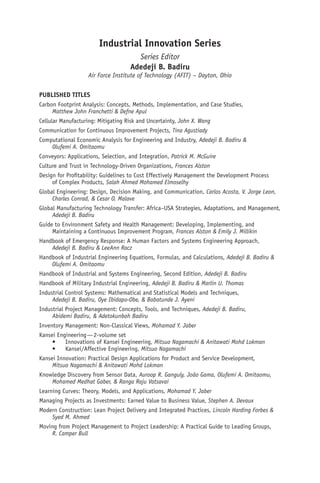 Design For Profitability Guidelines To Cost Effectively Manage The ...