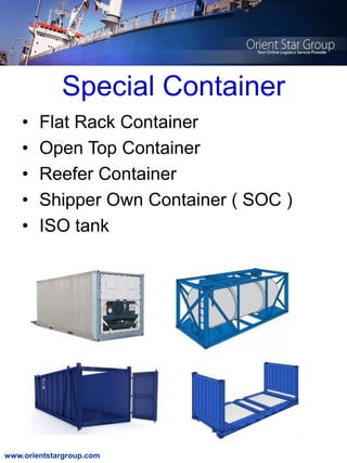 Refer Rack Company Profile PT Orient Star Shipping 2015 | PDF