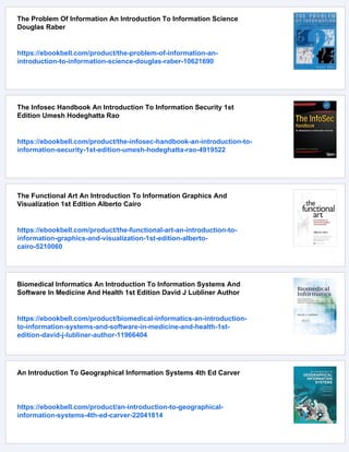 Doug Raber An Introduction To Information Design Coates Kathryn Ellison | PDF