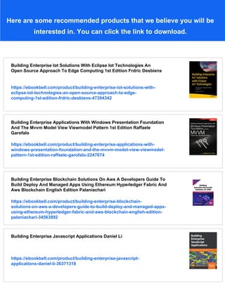 free pdf download - building enterprise javascript... Building Enterprise Taxonomies 2nd Edition Darin L Stewart | PDF