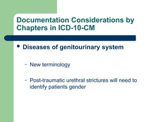 Overview of ICD-10 inmternational standard documentation for desease ...