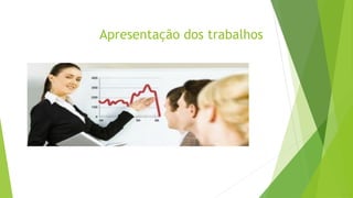 Apresentação dos trabalhos
 