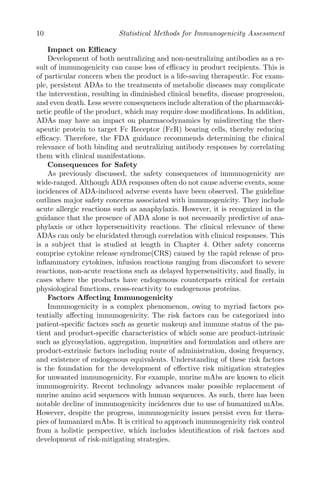 Statistical Methods For Immunogenicity Assessment Yang Harry Yu | PDF