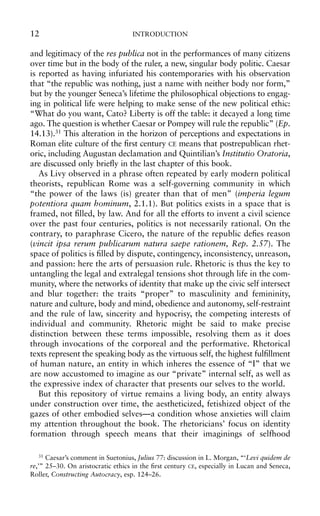 The State Of Speech Rhetoric And Political Thought In Ancient Rome ...