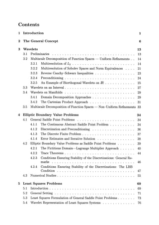 Wavelet Methods Elliptic Boundary Value Problems And Control Problems ...