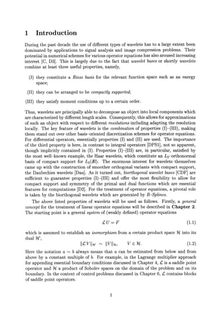 Wavelet Methods Elliptic Boundary Value Problems And Control Problems ...