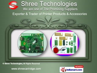 Exporter & Trader of Printer Products & Accessories
 
