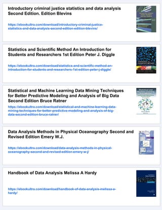 Analysis of Longitudinal Data Second Edition Peter Diggle | PDF