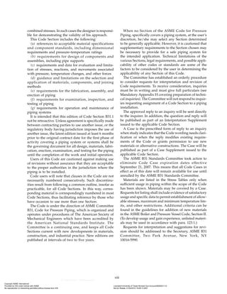 Asme B3112014 Power Piping Asme Code For Pressure Piping B31 1st ...