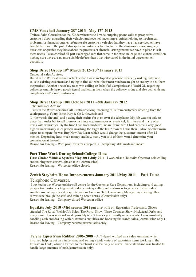 Joe Manning Curriculum Vitae