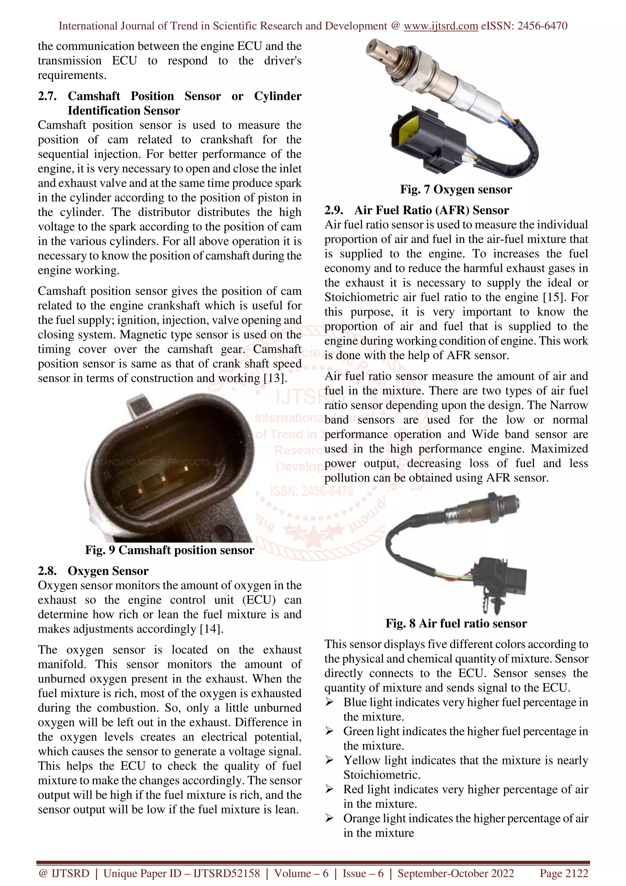 Soft Sensor Development In Engine Performance Evaluation Engine of Sensors in Automobile System | PDF