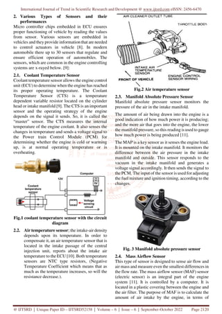 Performance Evaluation Engine of Sensors in Automobile System PDF