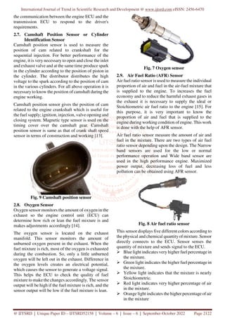 Performance Evaluation Engine of Sensors in Automobile System PDF