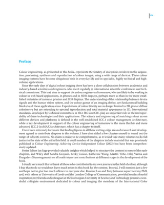 Colour Engineering Example Fundamentals And Applications Of Colour Engineering Phil Green Editor | PDF