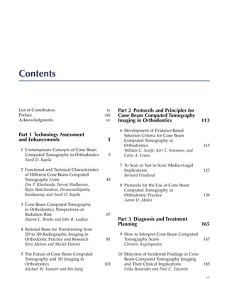 Cone Beam Computed Tomography In Orthodontics Indications Insights And ...