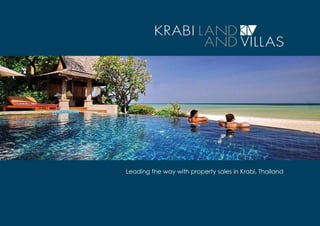 Leading the way with property sales in Krabi, Thailand
 